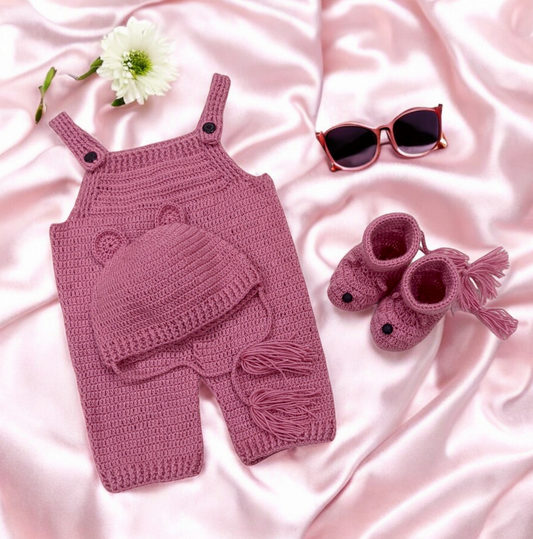 Handmade Crochet Romper Set